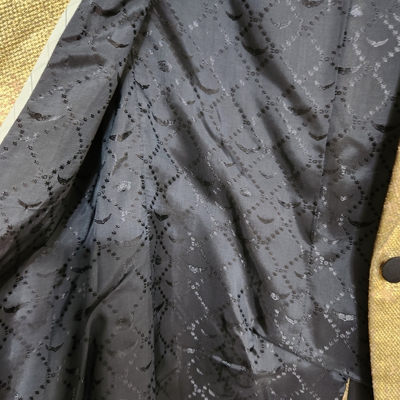 Zadig and Voltaire Gold Metallic Women's Blazer/Party Jacket - Picture 8 of 9